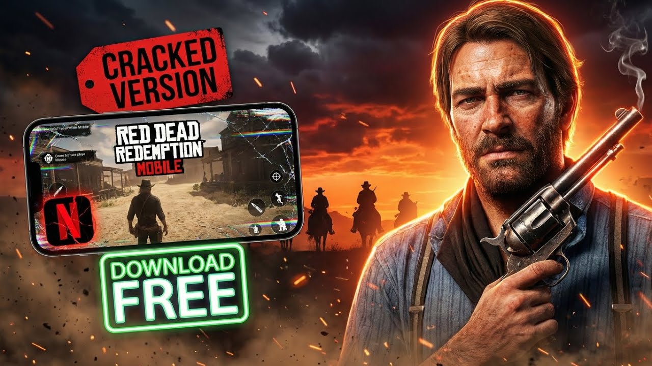  RDR Mobile Netflix Cracked Version | How to Download for FREE| (Working Method)|gameontechon 