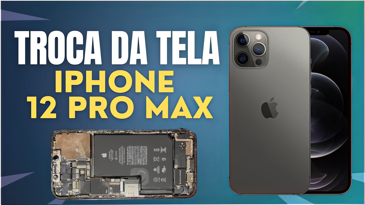 COMO TROCAR A TELA DO IPHONE 12 PRO MAX PASSO A PASSO EM 2025 FÁCIL📲