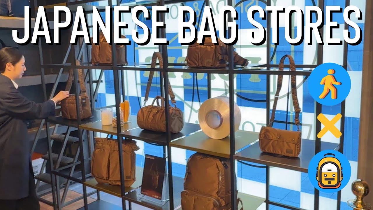 Walking to Japanese Bag Stores in Harajuku - Porter, Harvest Label and Mystery Ranch