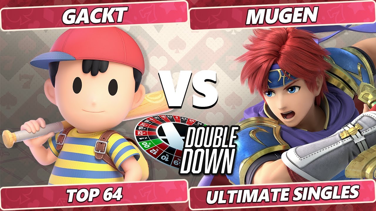 Double Down 2022 Top 64 - Gackt (Ness) Vs. Mugen (Roy) SSBU Smash Ultimate Tournament