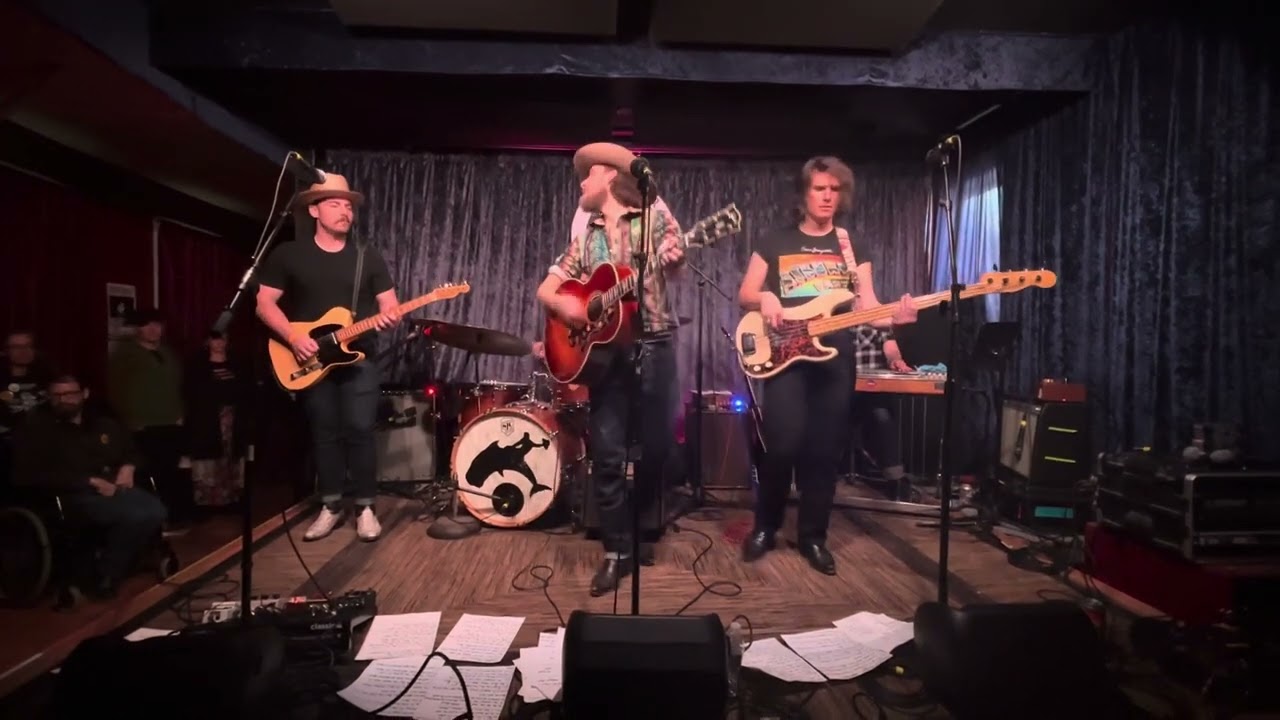 Ward Hayden and The Outliers 3/16/24 Back Porch Fest performing Two Faces , Springsteen Tribute