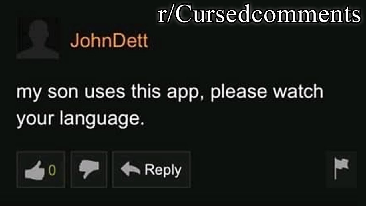 the most cursed of comments