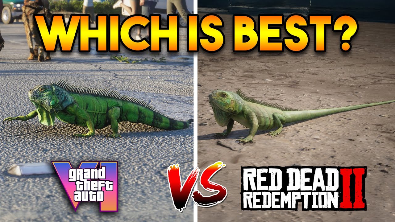 GTA 6 VS RDR 2 GRAPHICS (WHICH IS BEST?)