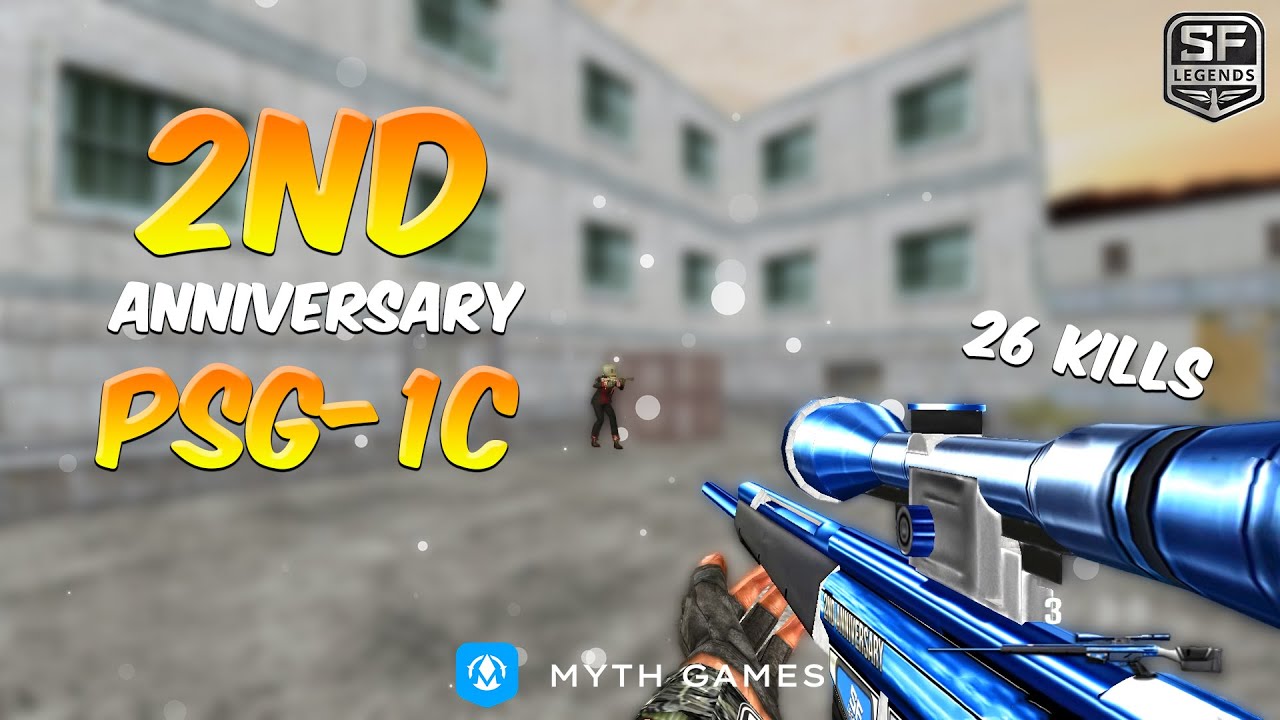 26 Kills using 2nd Anniversary PSG-1C sa SF Legends!!