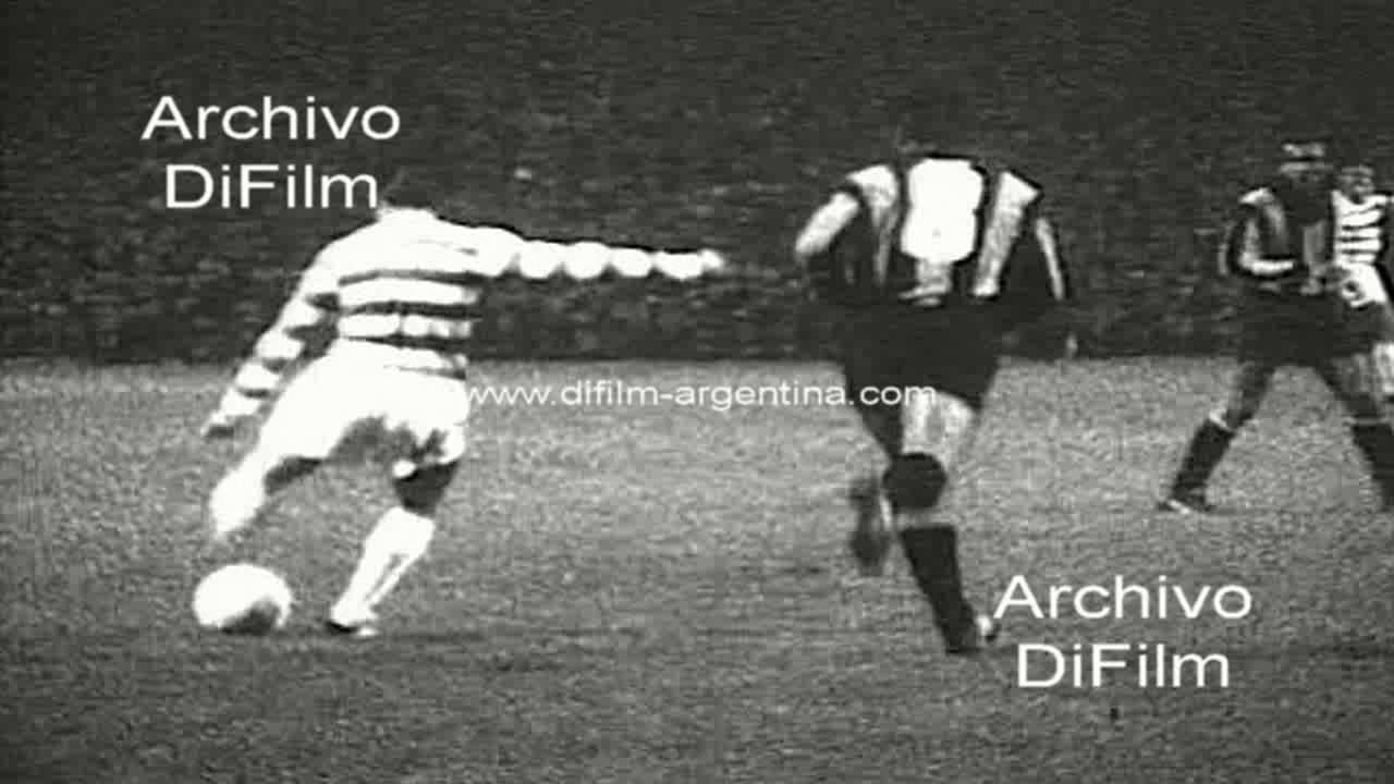 Celtic vs Peñarol - Primer Tiempo del Partido Amistoso 1967
