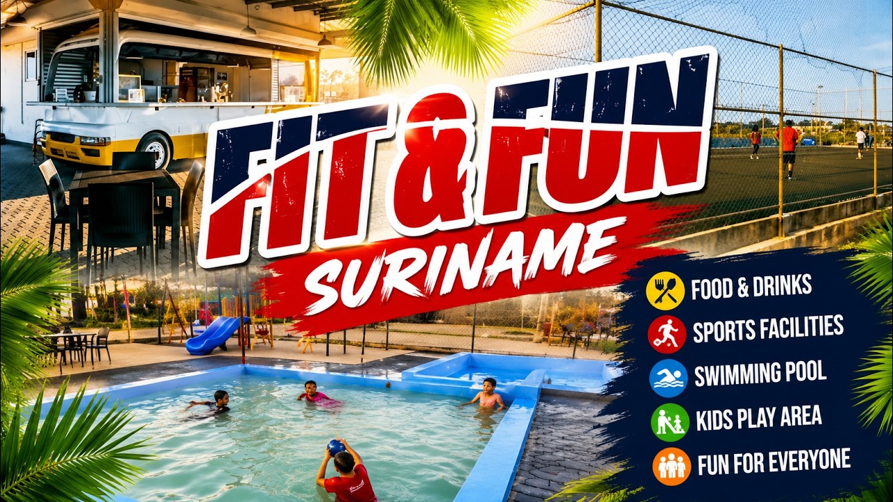 Fit & Fun Suriname | Duckies Pool | Paramaribo | Food & Travel