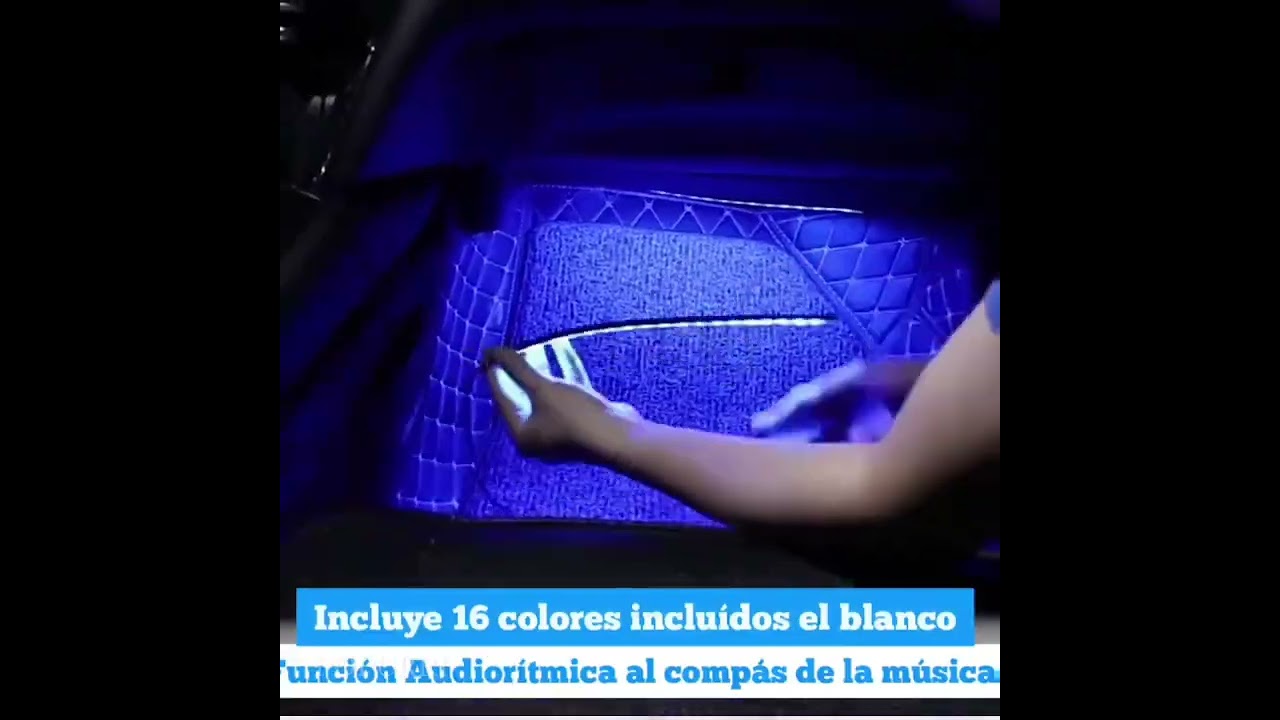 Tiras led RGB para auto