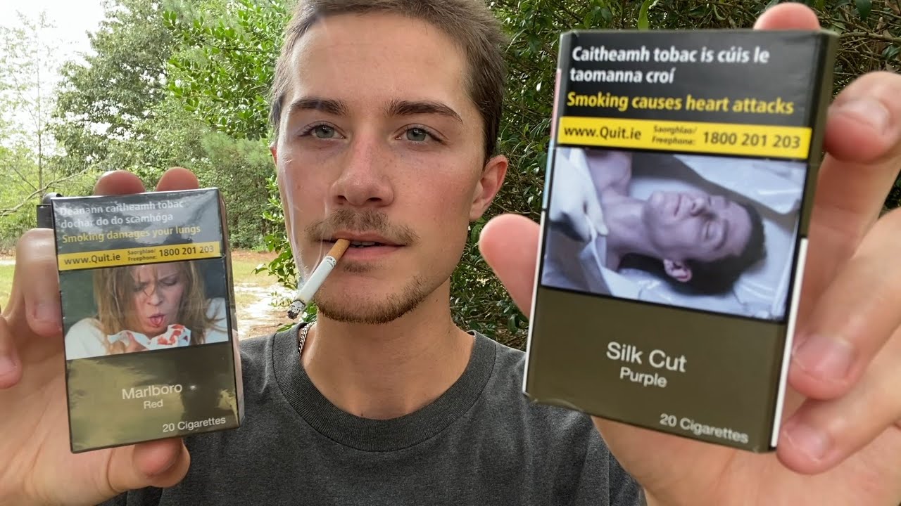 Smoking an Irish Cigarette for the First Time