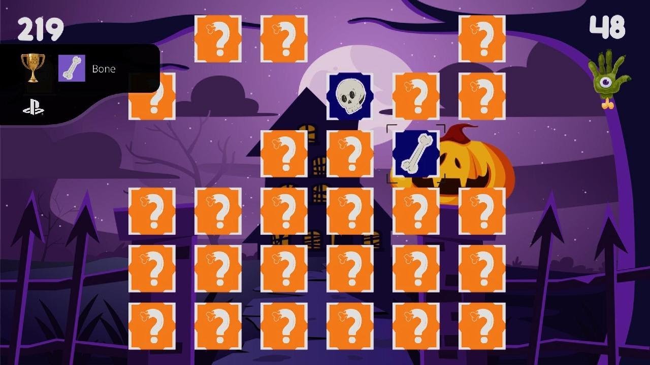 Halloween Puzzle Trophäe "Bone"