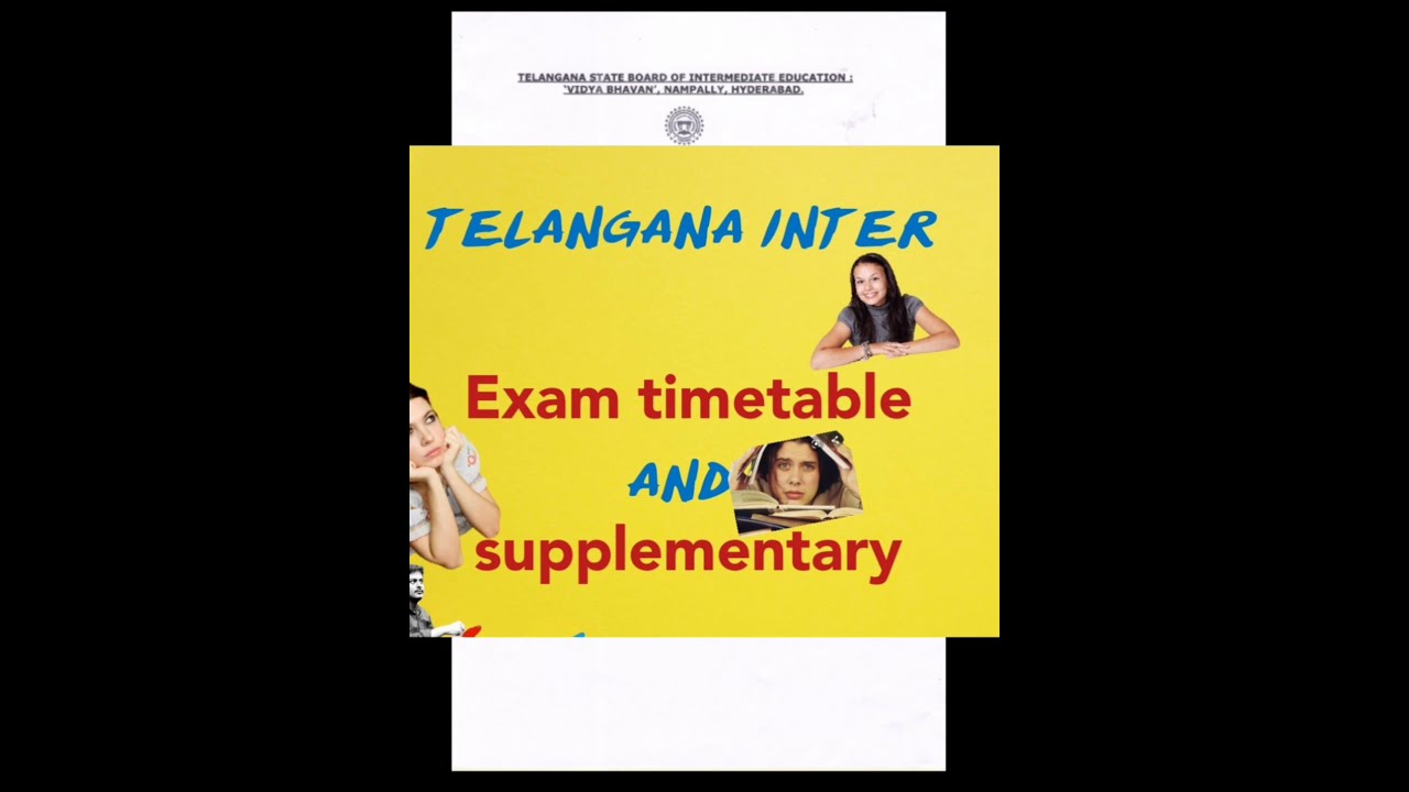 TS INTER 2021 EXAM
