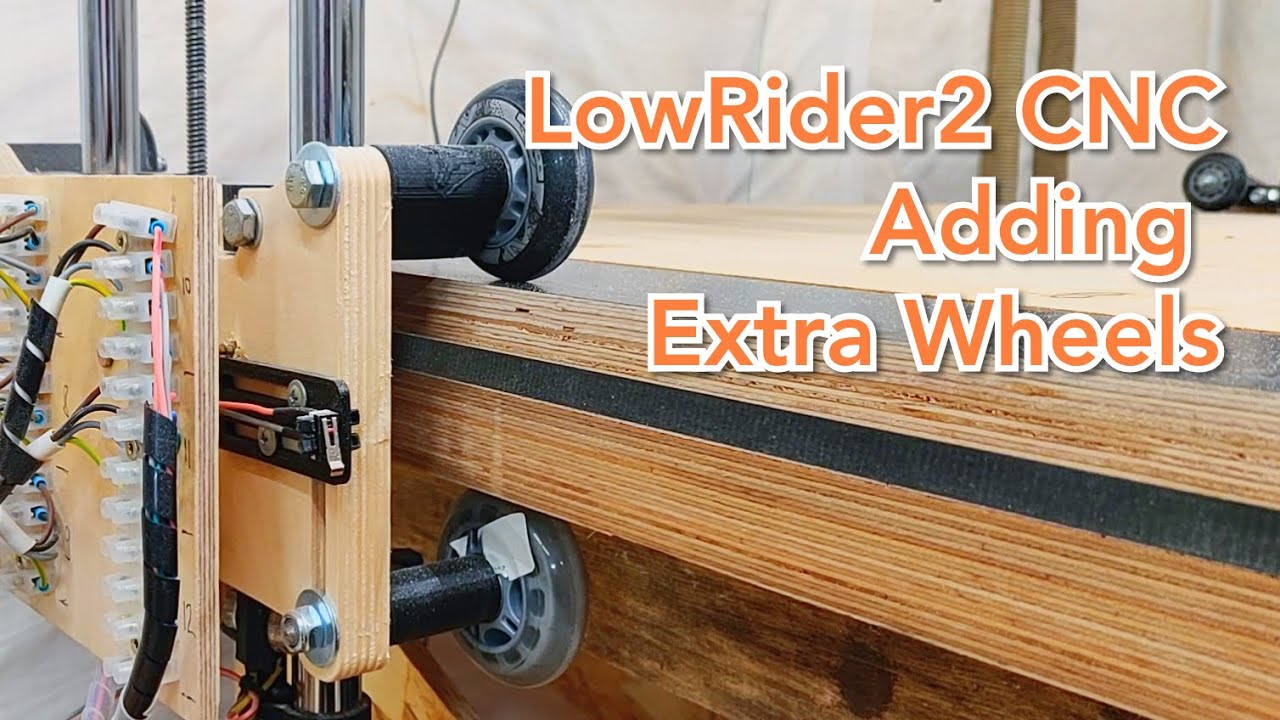 LowRider2 CNC Y plate upgrade
