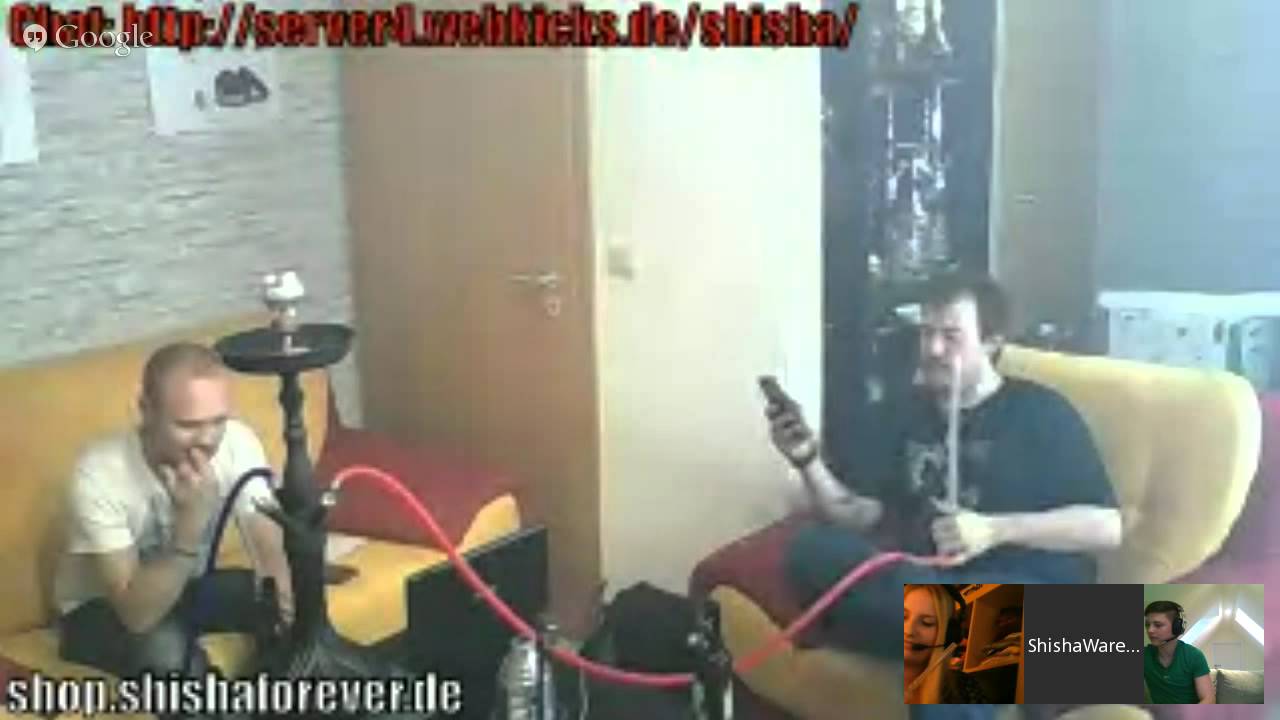 Shisha Livestream am 08.06.2015 mit Smoking Lilith & Shisha Space