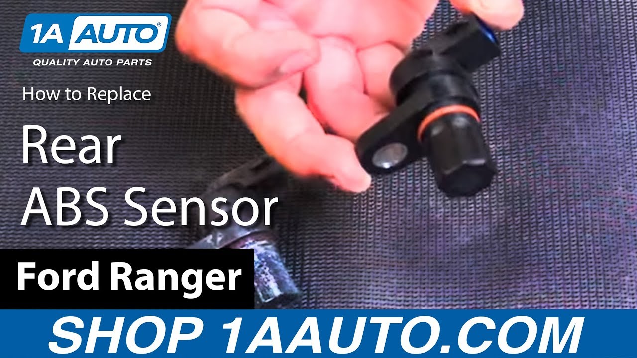 Как заменить задний датчик ABS на Ford Ranger 90-07