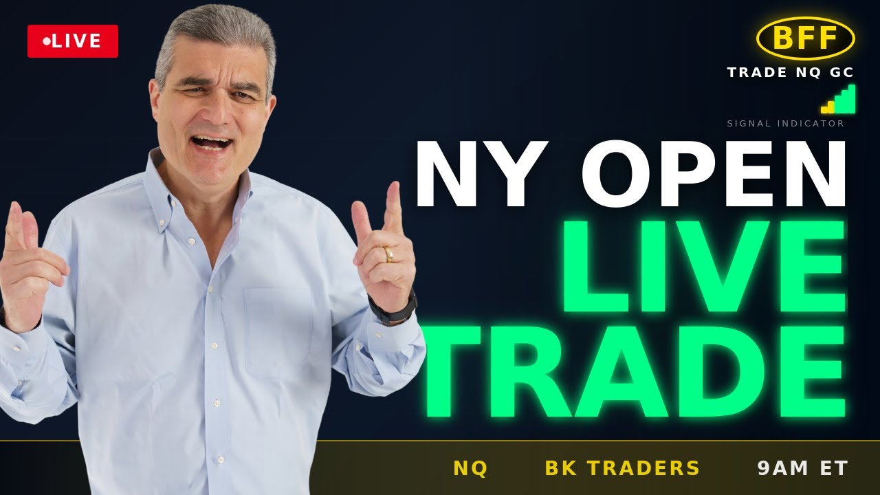 Live Trading NY Open NQ Futures