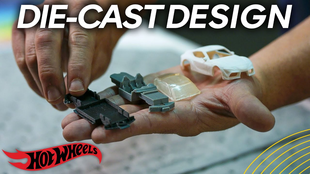 Проектирование литой машинки Hot Wheels | Как изготавливается литая машинка. Часть 2 | Hot Wheels...