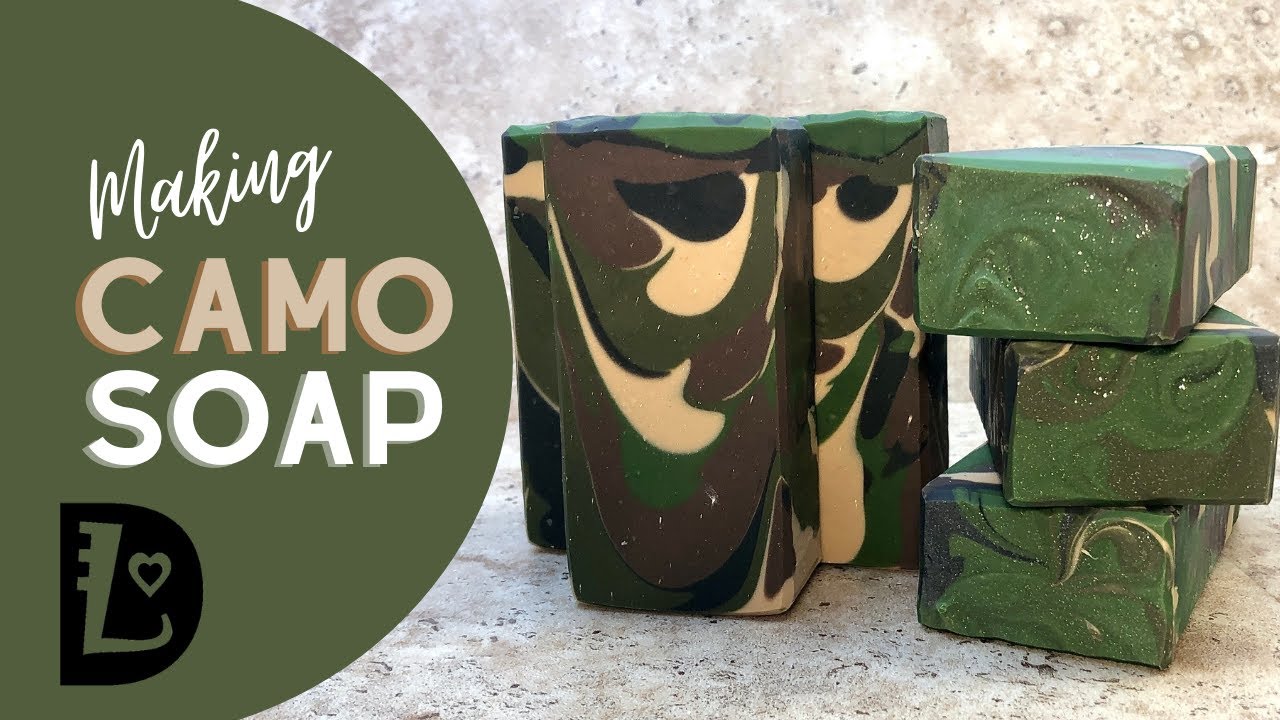 Making Camo Soap | November 2020 | LauriLin Designs
