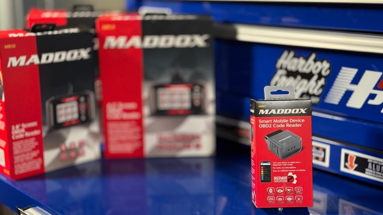 Мощнее, чем мы думали! Мы протестировали считыватель кодов Maddox MRBT от @harborfreight.