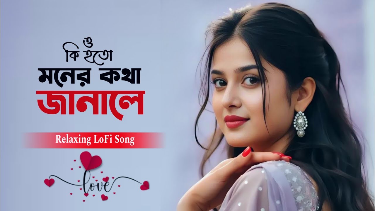 O Ki Hoto Moner Kotha Janale - ও কি হতো মনের কথা জানালে || Bengali Relaxing Lofi Song || Aruhi Media