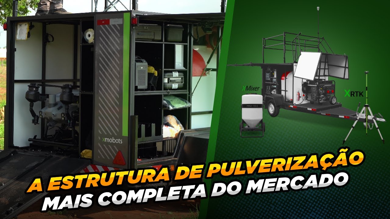 SPAD 75: O Sistema de Pulverização Aérea com Drones Completo e Otimizado | Xmobots