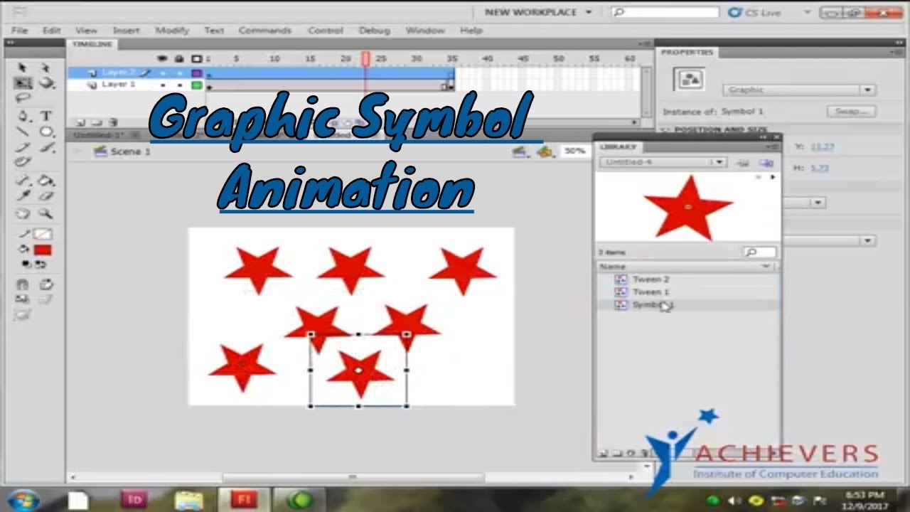 Graphic symbol animation 10