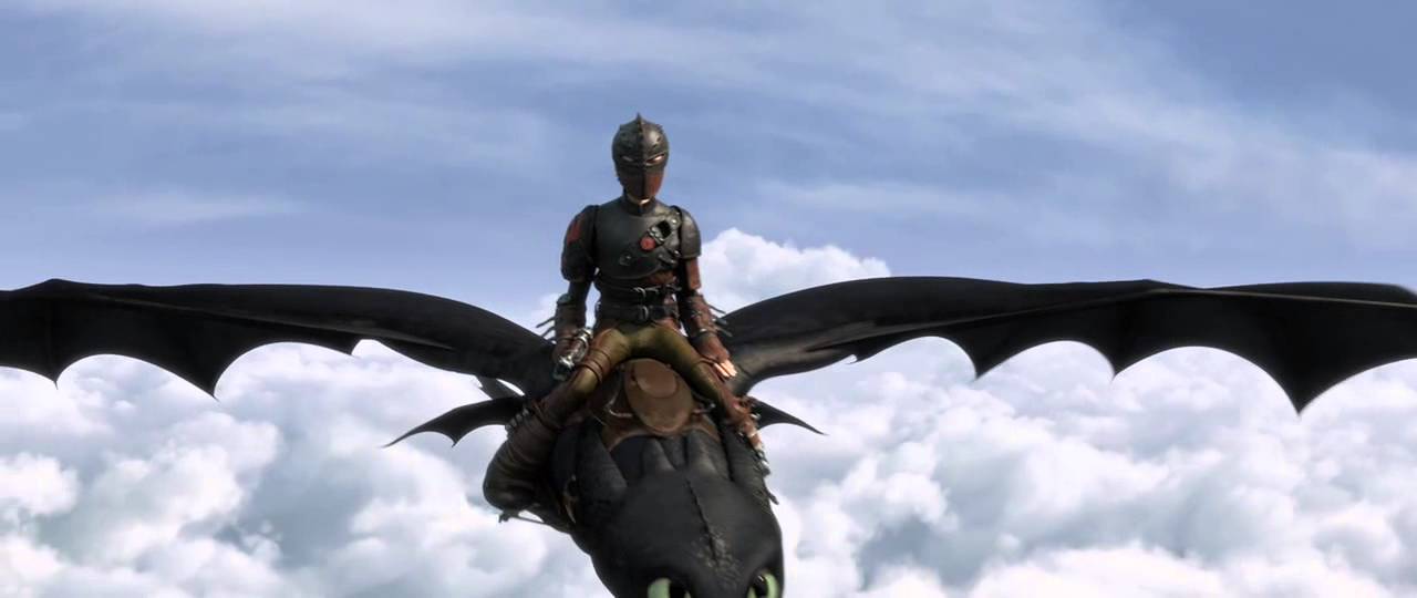 Hiccup and Toothless - Where No One Goes - Fly scene || HTTYD2