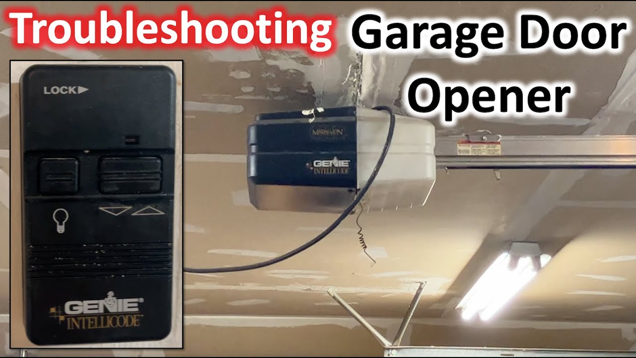 Troubleshooting Garage Door Opener | Genie Intellicode | The DIY Guide | Ep 32