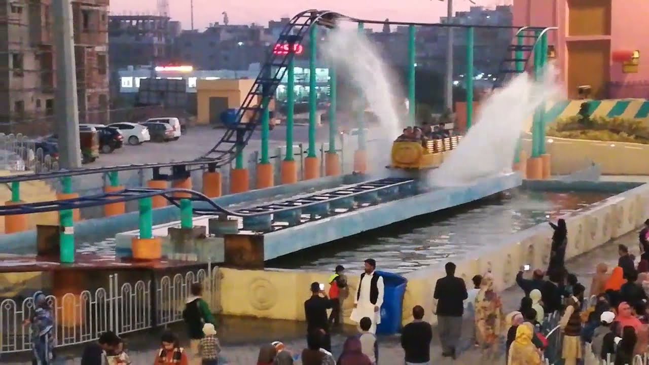 Water rolar coaster,JOY LAND,Ayub park rawalpindi.