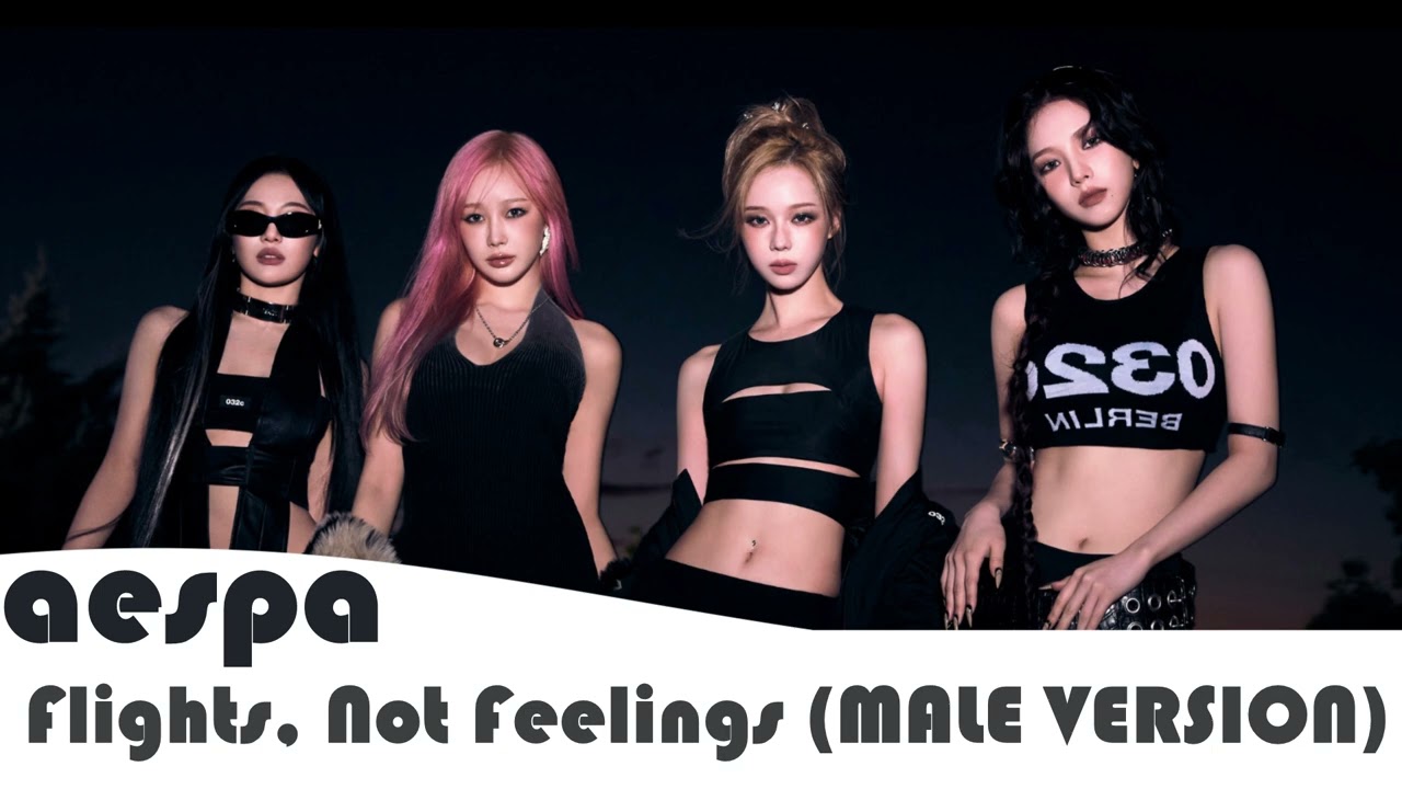 'MALE VERSION' | aespa - Flights, Not Feelings