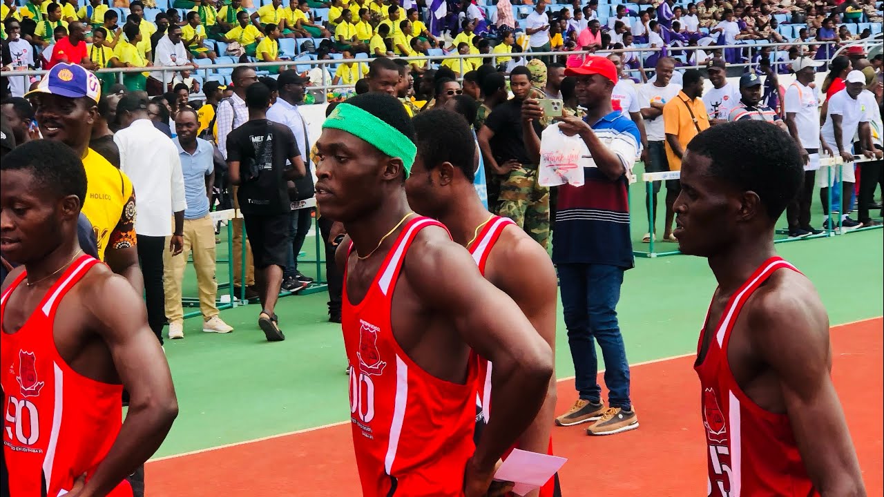 🇬🇭 Mfantsipim School And Sammo SHS Wins 400 Meters Boys and Girls At Central Region Super Zonals