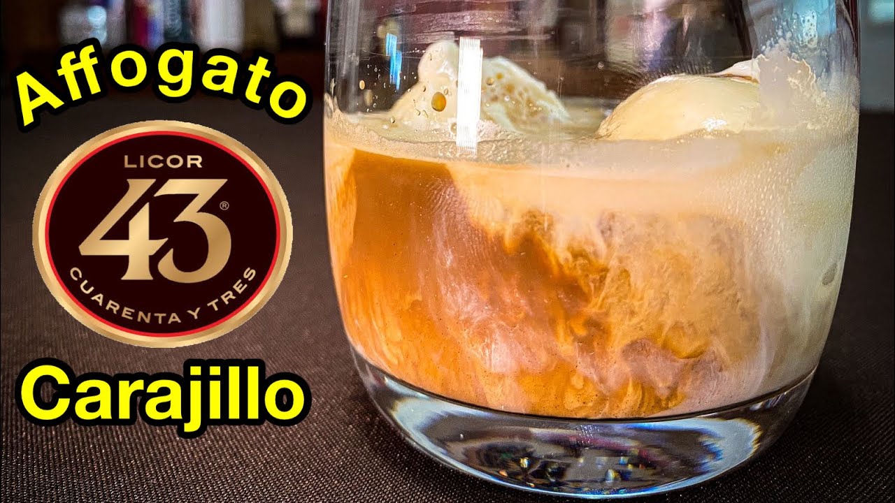 Affogato Carajillo Un postre para el Verano