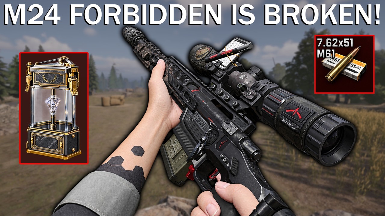СОЛО С M24 ПРОТИВ ЦЕЛОГО ОТРЯДА НА FARM FORBIDDEN! - Arena Breakout Infinite SS7
