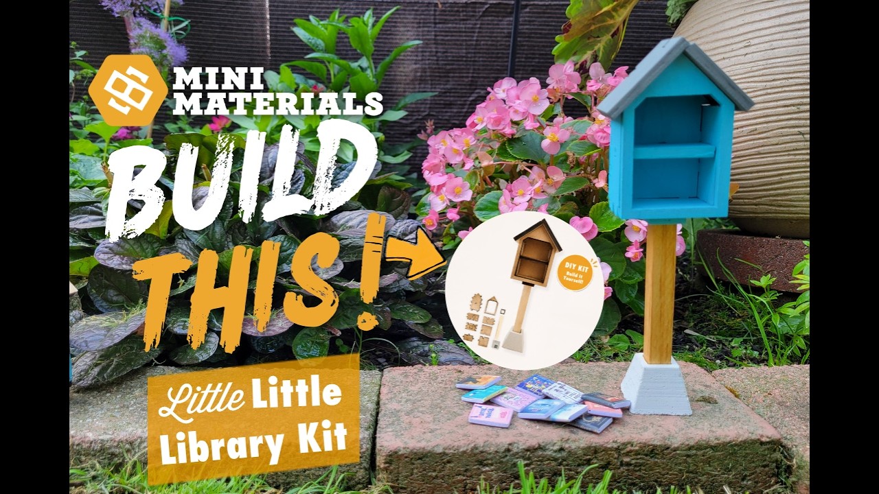 Building the Ultimate Miniature Little Library