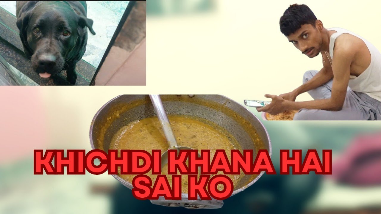 Subah subah khaenge khichdi