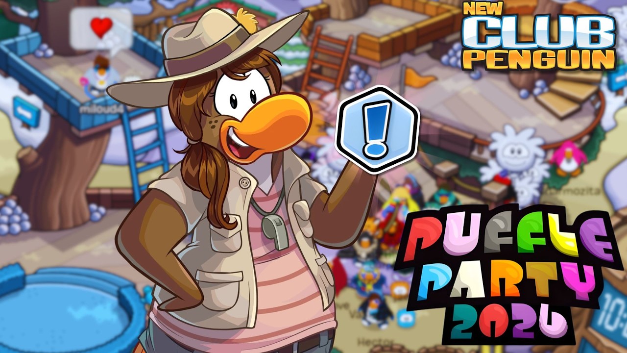 PUFFLE PARTY 2026 GUIDE! 🐾 QUESTS & MORE! | New Club Penguin