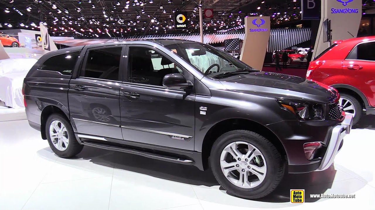 2015 Ssang Yong Actyon Sports 4WD Diesel - Exterior Walkaround - 2014 Paris Auto Show
