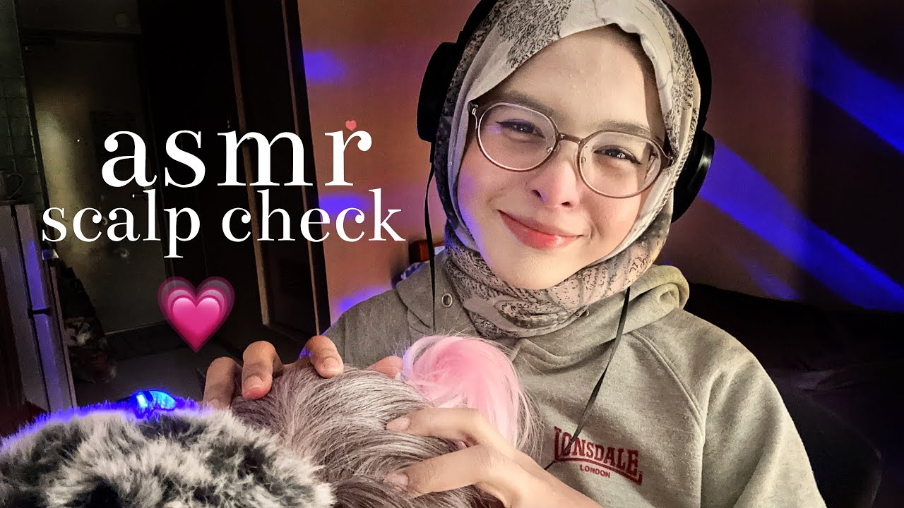 ASMR ♡ INTENSE SCALP CHECK, COMBING AND PLAYING WITH YOUR HAIR, LICE CHECK , SCALP SCRATCHING 🔎💗🌟