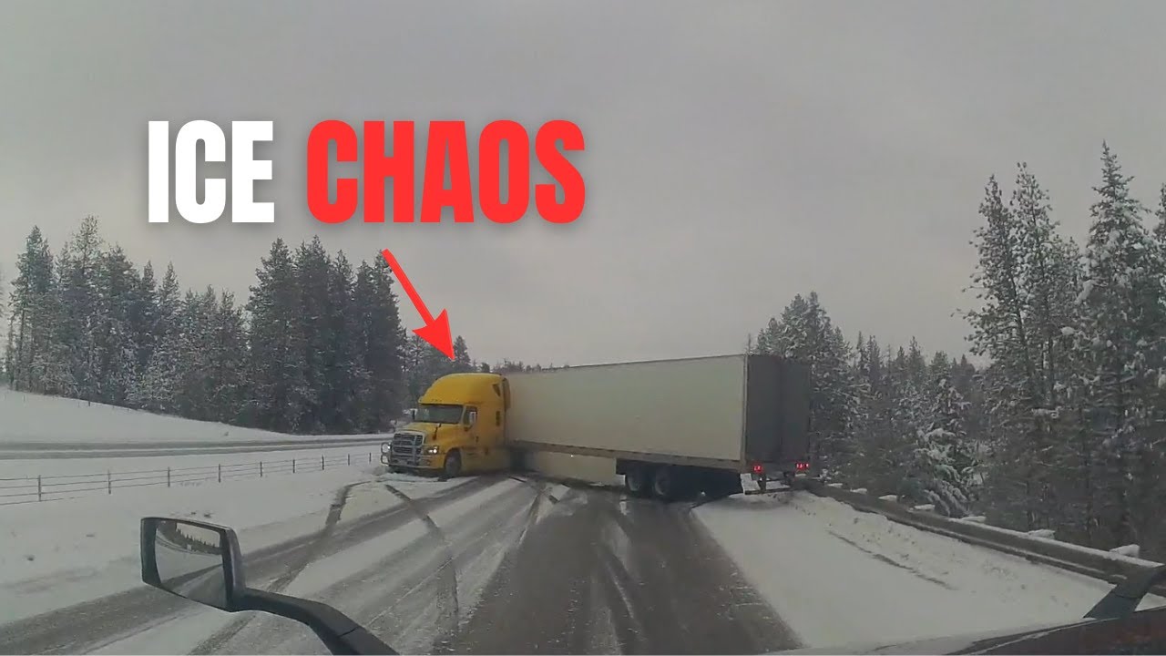 Dashcam Compilation | Near Misses & Crashes ❄️