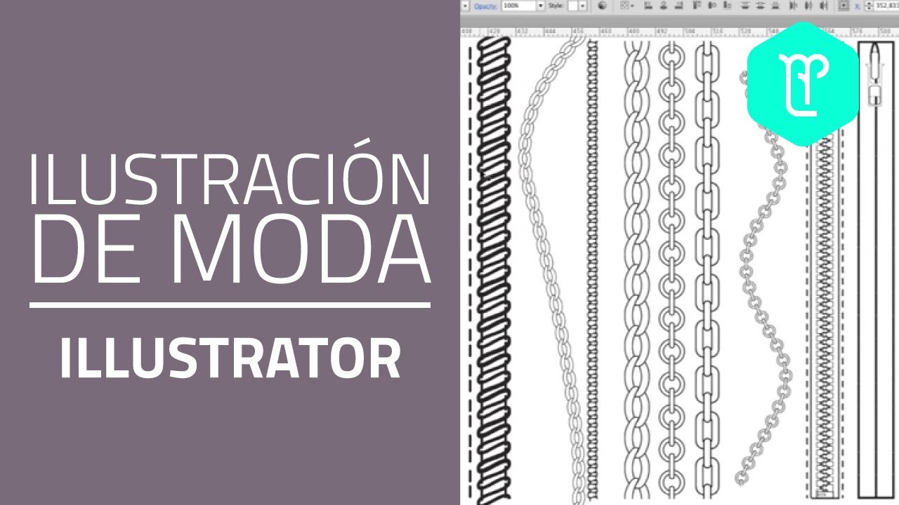 Cómo crear pinceles en Illustrator para diseño de moda