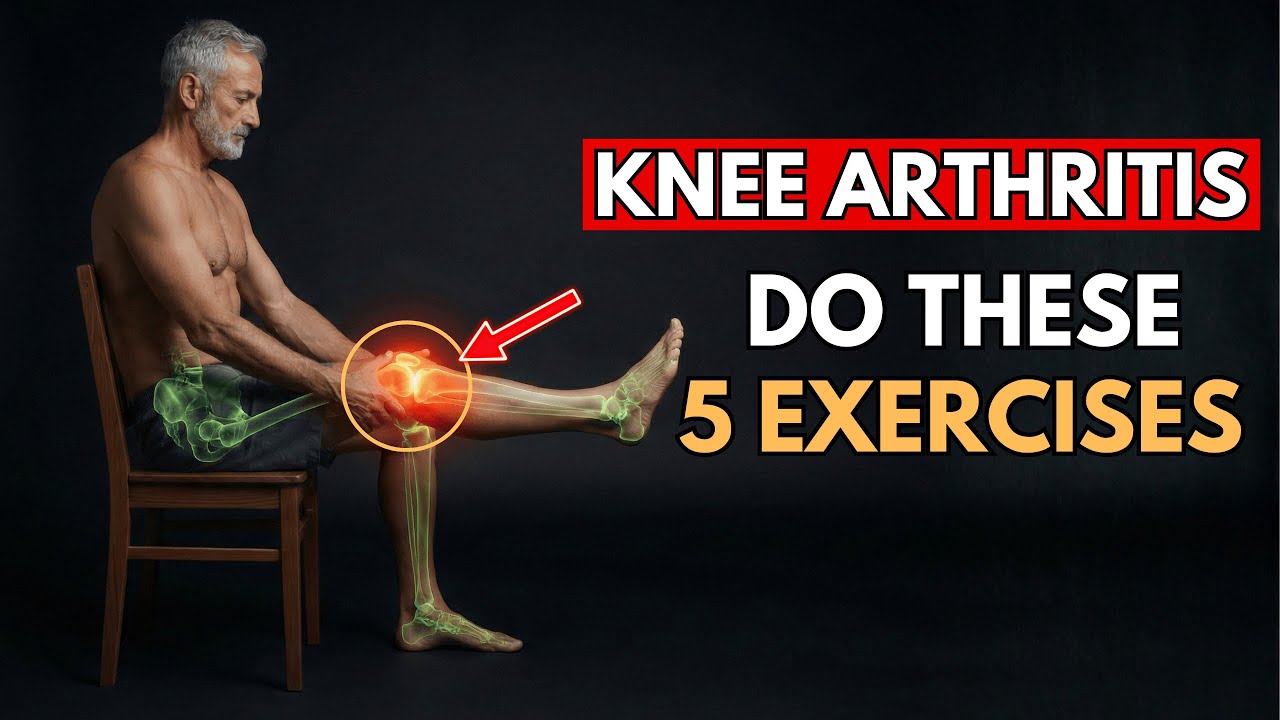 The ONLY 5 Exercises You Need for Knee Pain After 60 | Senior Health