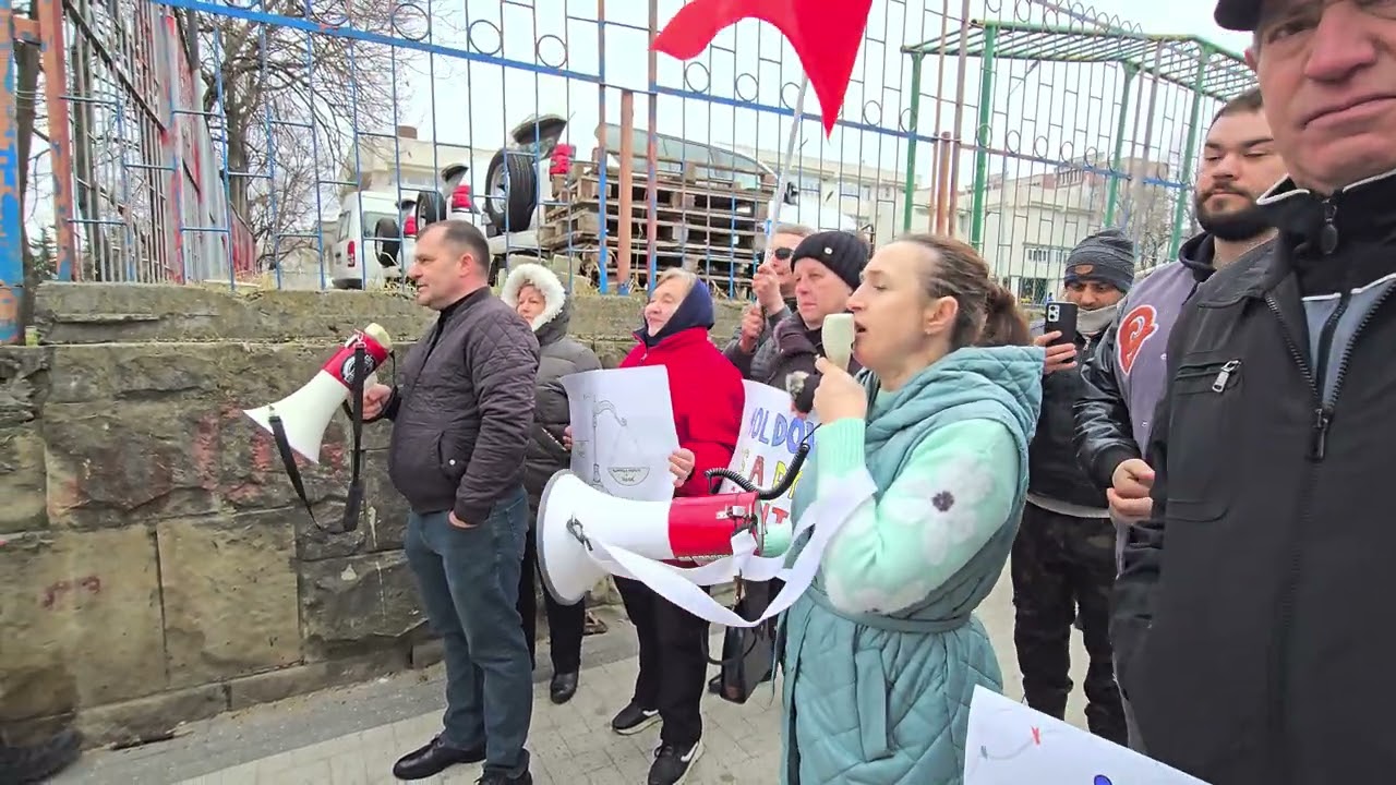 Протест против сегодняшних гостей