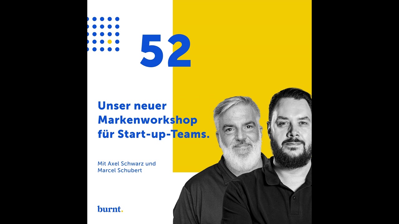Unser neuer Markenworkshop für Start-up-Teams.