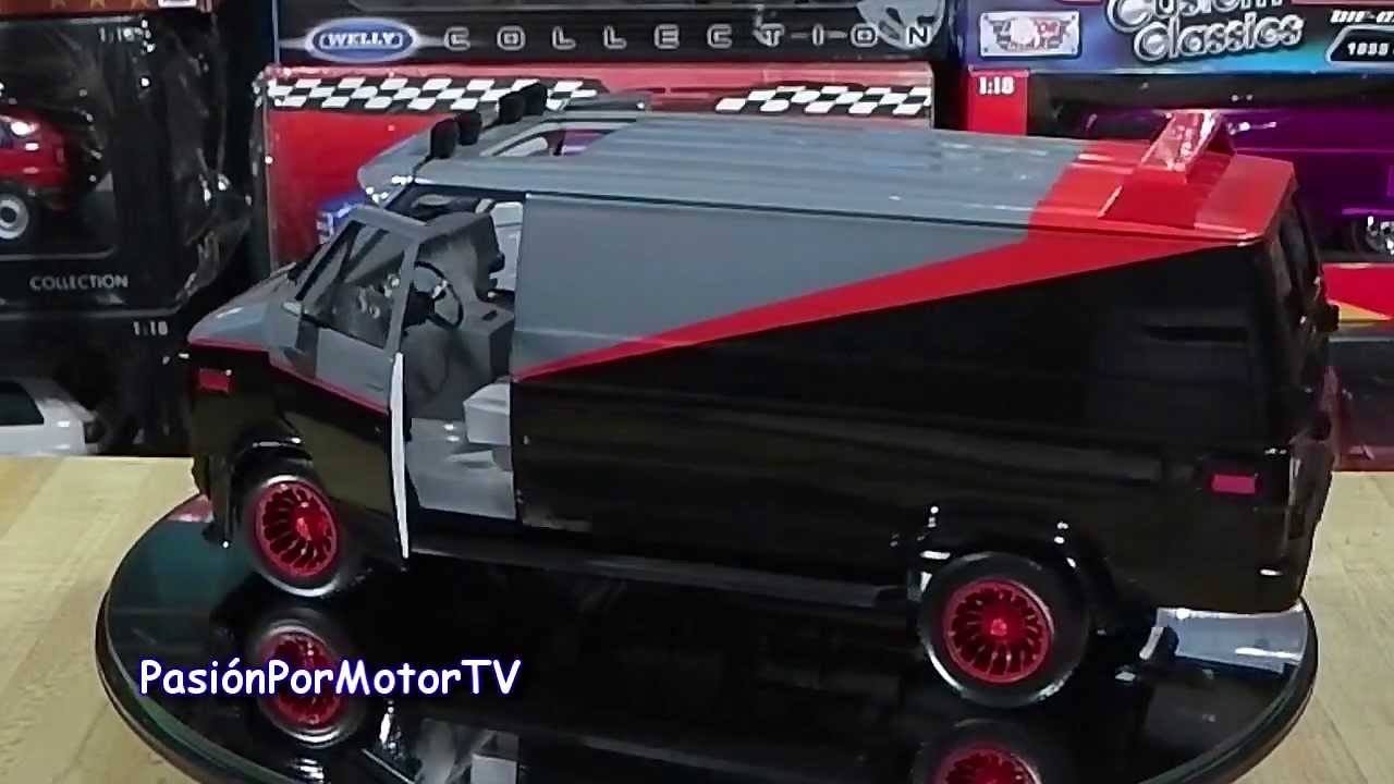 Revisión / 1:18 GMC Vandura The A Team (Los Magníficos) de Hot Wheels Foundation