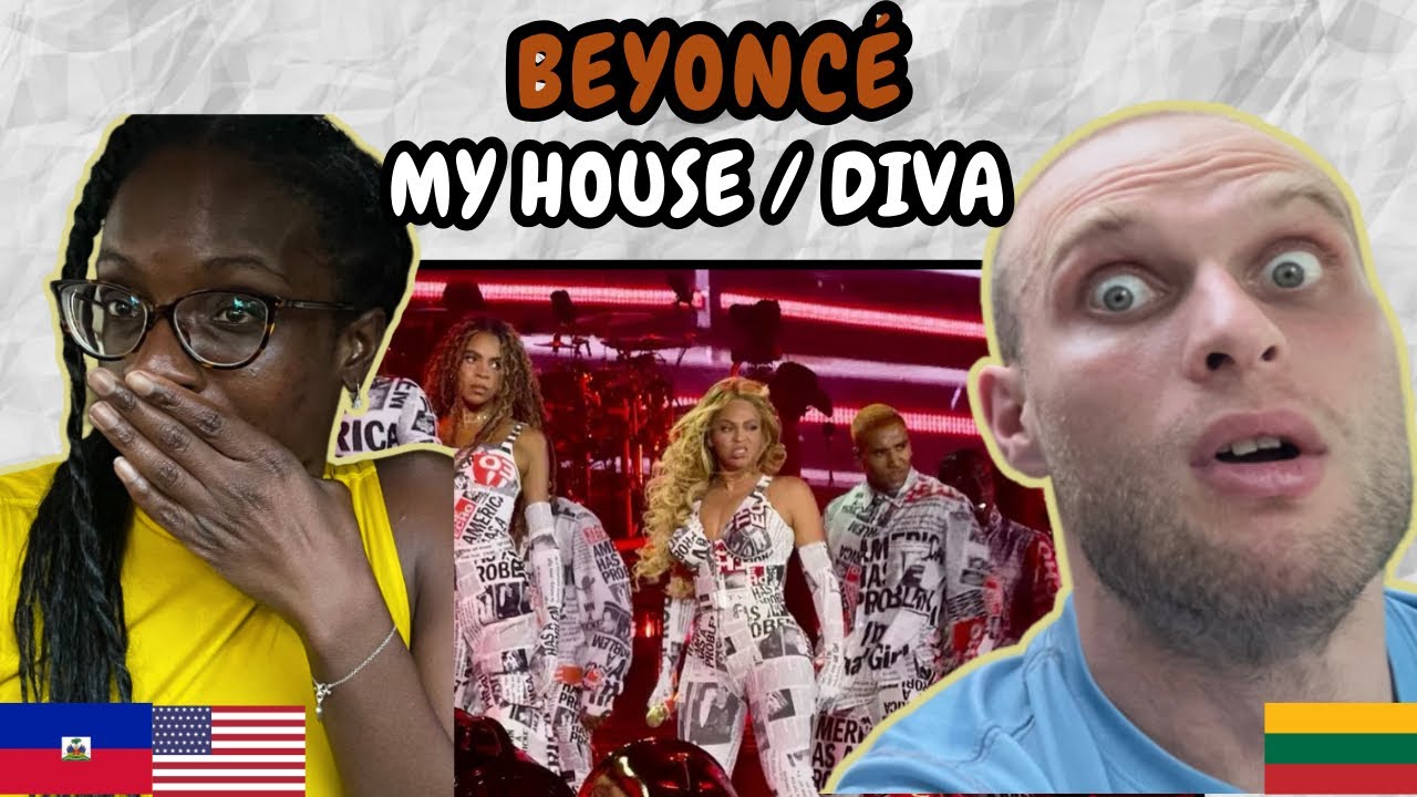 REACTION TO Beyoncé - MY HOUSE / Diva (Live from The Cowboy Carter Tour at Metlife Stadium)