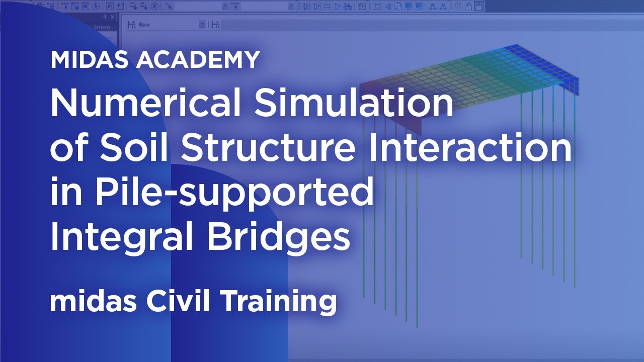 Numerical Simulation of Soil Structure Interaction in Pile-supported Integral Bridges