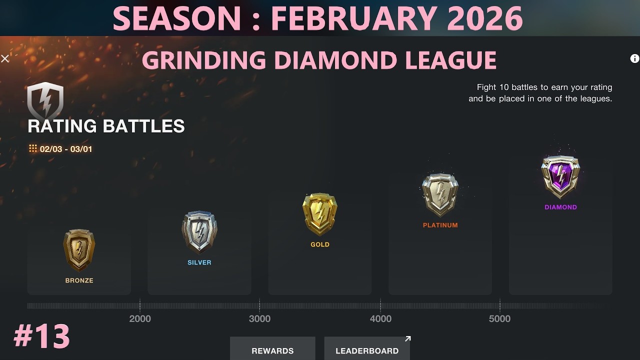 #789 Grinding 5 Parts of Certificates of GSOR 1008 Fearless | Season : February 2026 | WoTB 11.17.0