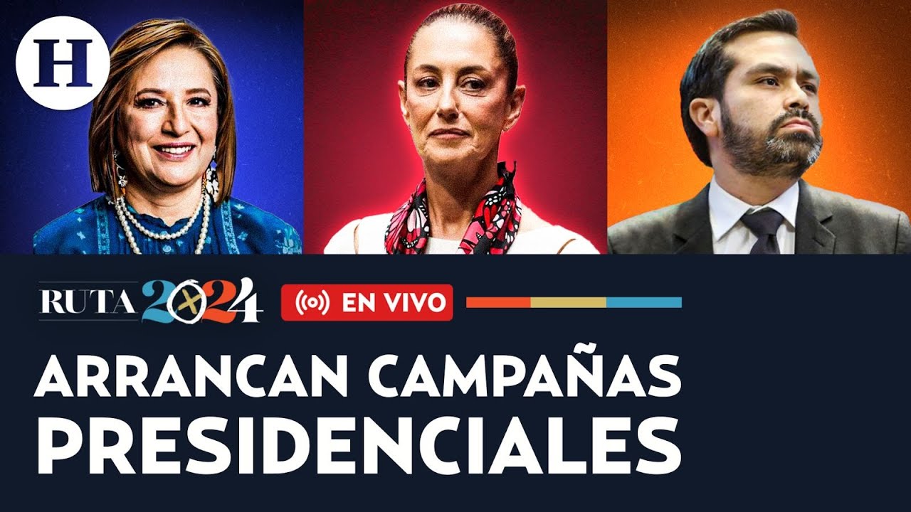 Claudia Sheinbaum al Zócalo; discurso de Xóchitl Gálvez y mitin de Jorge Álvarez | Elecciones 2024