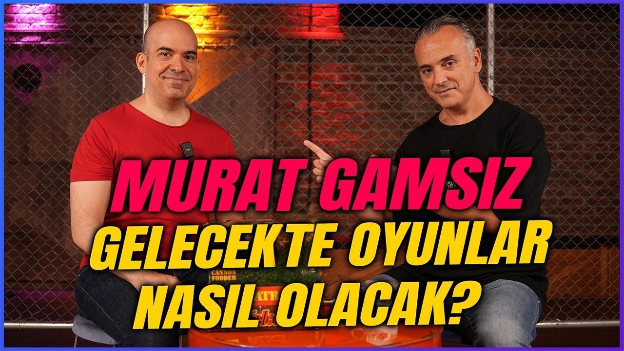 MURAT GAMSIZ I Teknoloji Editörlüğü ve TeknoSeyir - YouTuber'lık ve Sevdiği Oyunlar