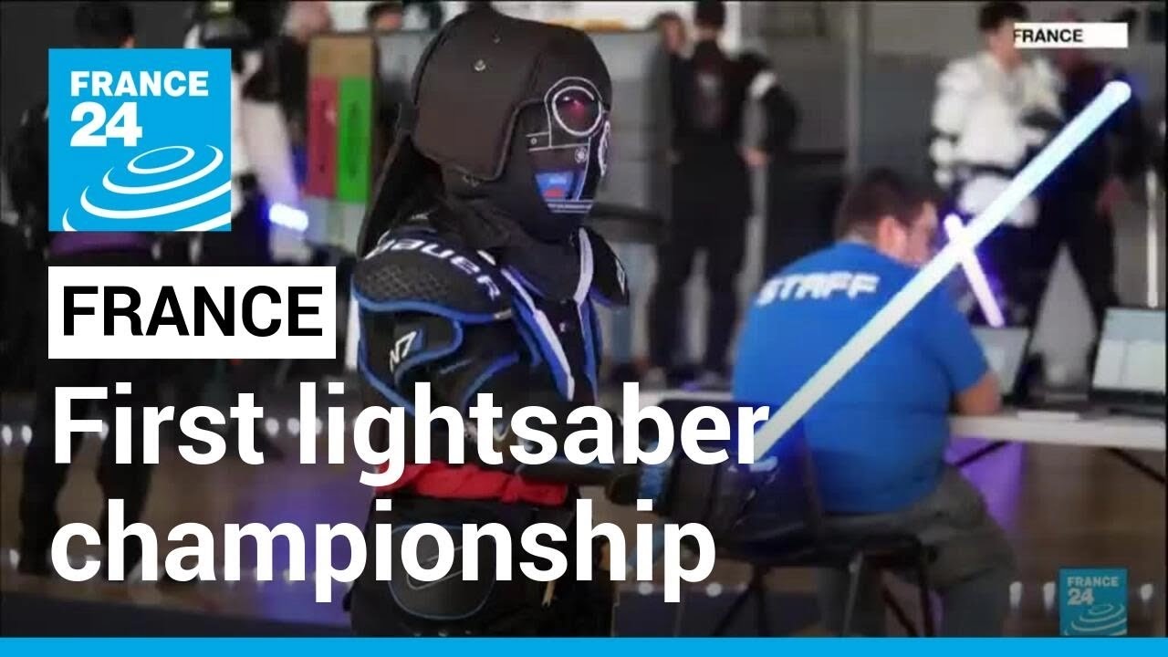 Good news, Jedi: France hosts its first lightsaber championship • FRANCE 24 English