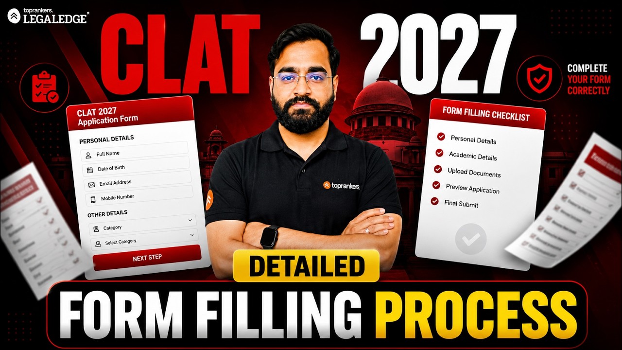 CLAT 2027 Application Form Filling Process | Step-by-Step Guide | LegalEdge