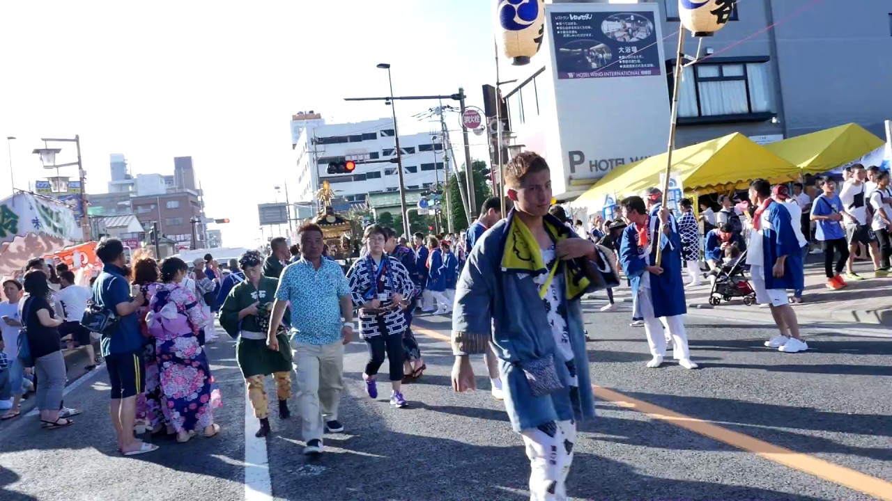 上溝夏祭り2018本宮（素材）